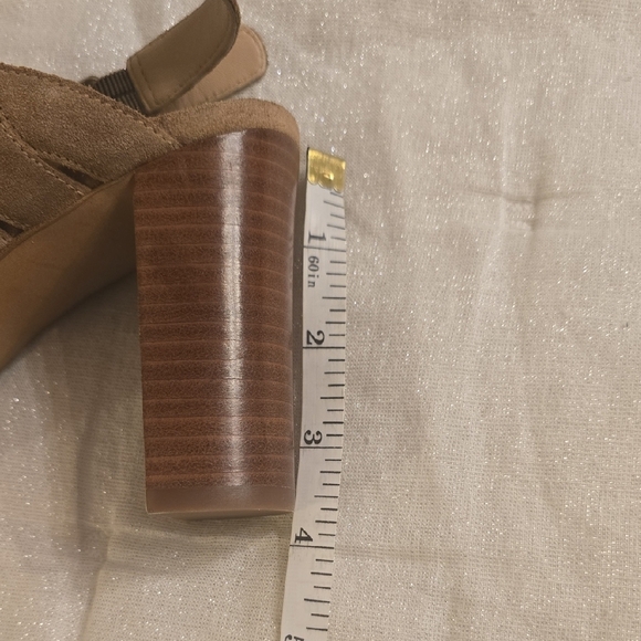 Via Spiga Brown Heeled Sandals with Slingback Strap - Picture 7 of 9